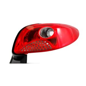 Lanterna Traseira Peugeot 207 08 09 10 Sedan Tela Vermelha Lado Direito