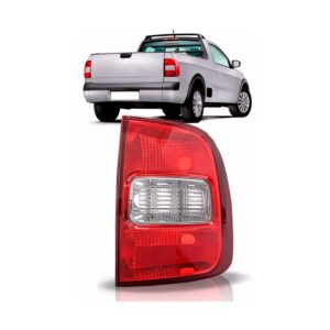 Lanterna Traseira Saveiro G5 2008 2009 10 11 2012 Bicolor Lado Direito