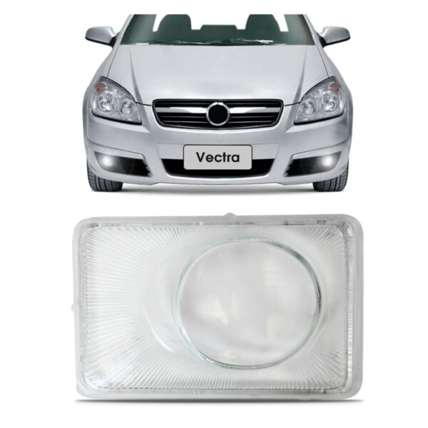 Lente Farol Milha Auxiliar Vectra 06 07 2008 2009 2010 2011 Lado Esquerdo