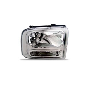 Farol Ford F250 2006 07 08 09 10 2011 Cromado 1ª Linha - Direito/passageiro
