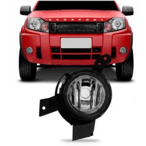 Farol Milha Auxiliar Ecosport 08/12 Fiesta 08/10 1ª Linha Esquerdo
