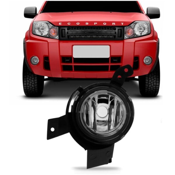 Farol Milha Auxiliar Ecosport 08/12 Fiesta 08/10 1ª Linha Esquerdo