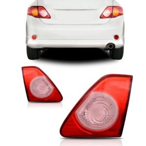 Sinaleira Traseira Para Corolla 2009 A 2011 Tampa Re Rosa Lado Direito