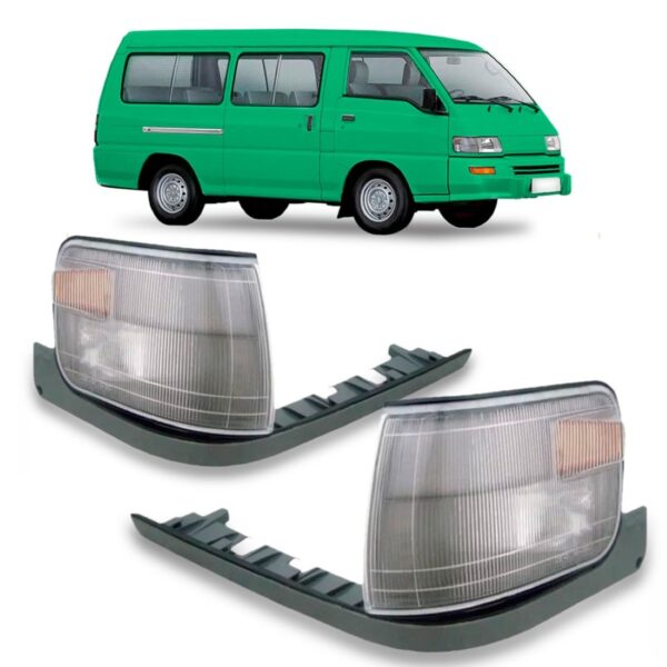 Lanterna Dianteira Para L300 98 1999 00 Cor Cristal 1ª Linha - Esquerdo