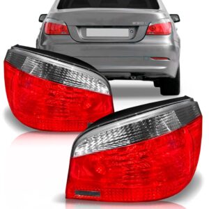 Lanterna Traseira Bicolor Bmw Sedan Serie 5 2004 2005 2006 Lado Esquerdo