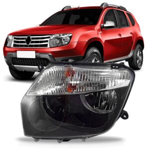 Farol Duster 2010 2011 2012 2013 2014 2015 Fumê 1ª Linha - Esquerdo/motorista