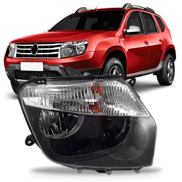 Farol Duster 2010 2011 2012 2013 2014 2015 Fumê 1ª Linha - Direito/passageiro