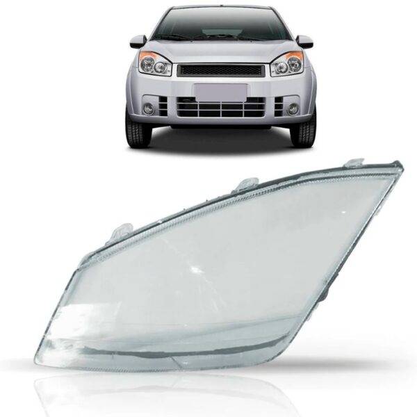 Lente Farol Fiesta 2008 2009 2010 Lado Esquerdo