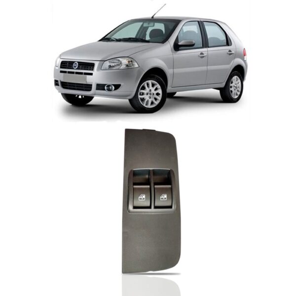 Interruptor Vidro Dianteiro Palio 2004 A 2010 Duplo Le