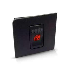 Interruptor Vidro Eletrico Uno 1991 92 93 A 2003 Ld Vermelho