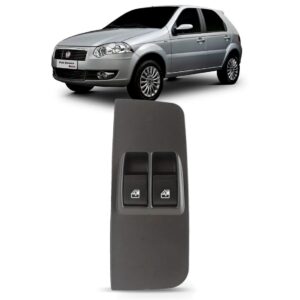 Interruptor Vidro Dianteiro Palio 2007 A 2013 D/e Duplo