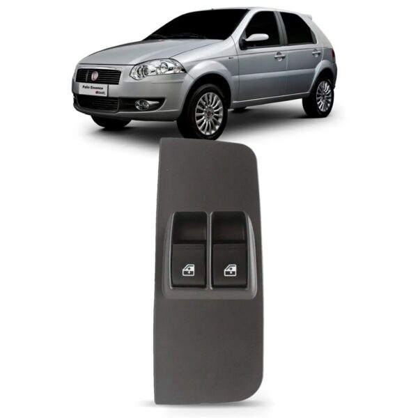 Interruptor Vidro Dianteiro Palio 2007 A 2013 D/e Duplo