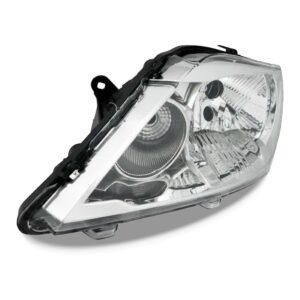 Farol Para Logan 2011 2012 2013 Cromado 1ª Linha - Esquerdo/motorista