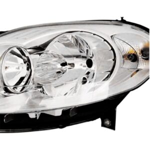 Farol Palio 2012 A 2016 Cromado 1ª Linha Esquerdo/motorista