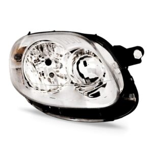 Farol Palio 2012 A 2016 Cromado 1ª Linha - Direito/passageiro