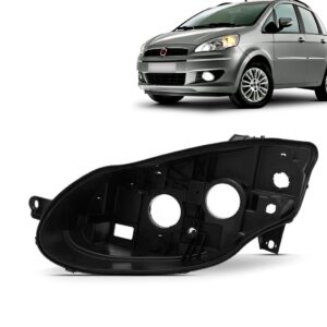 Carcaça Farol Idea 2011 2012 2013 2014 Lado Esquerdo