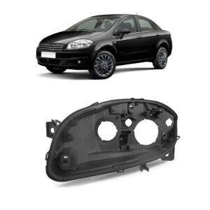 Carcaça Farol Linea 2008 2009 2010 2011 2012 Lado Esquerdo