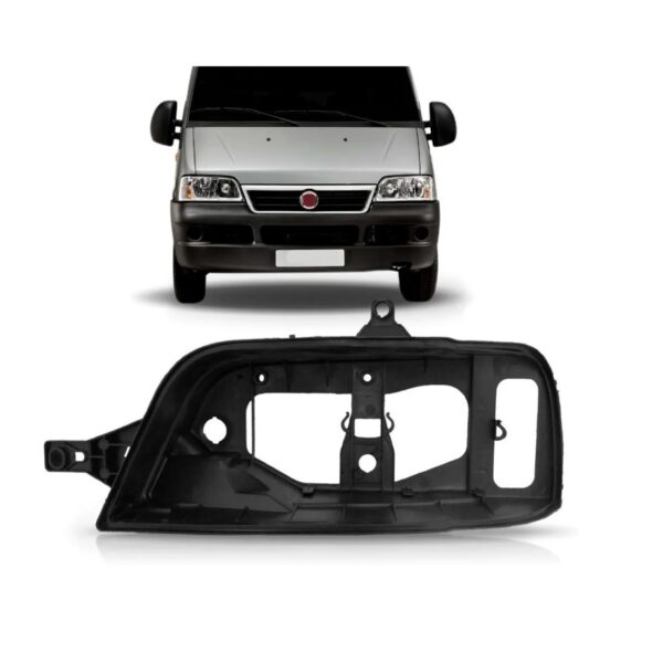 Carcaça Farol Ducato 2003 2004 2005 06 07 08 09 10 11 2012 Lado Esquerdo