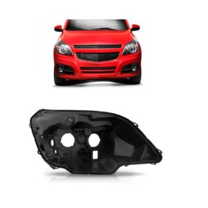 Carcaça Farol Agile Montana 2010 2011 2012 2013 2014 Lado Direito