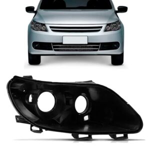 Carcaça Farol Gol Gv 2009 2010 2011 2012 Foco Duplo Lado Esquerdo