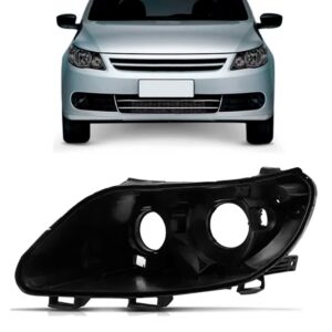 Carcaça Farol Gol Gv 2009 2010 2011 2012 Foco Duplo Lado Direito