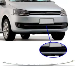 Moldura Cromada Parachoque Vw Fox 2011 2012 2013 2014