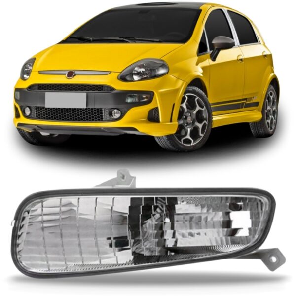 Lanterna Pisca Parachoque Dianteiro Punto 2012/2016 1ª Linha - - Esquerdo