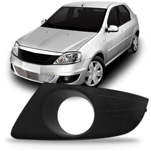 Moldura Milha Logan 2010 2011 2012 2013 Com Furo Lado Esquerdo