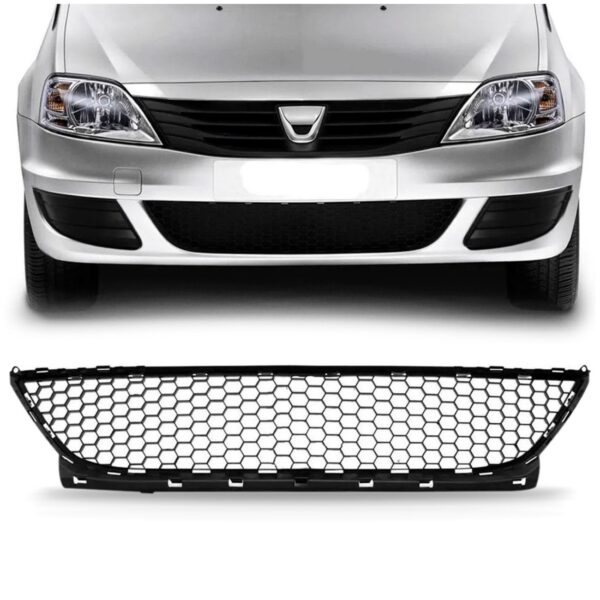 Tela Central Parachoque Dianteiro Logan 2010 A 2013 1a Linha