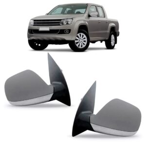 Retrovisor Amarok 2010 2011 2012 2013 14 15 Eletrico Cromado Lado Direito