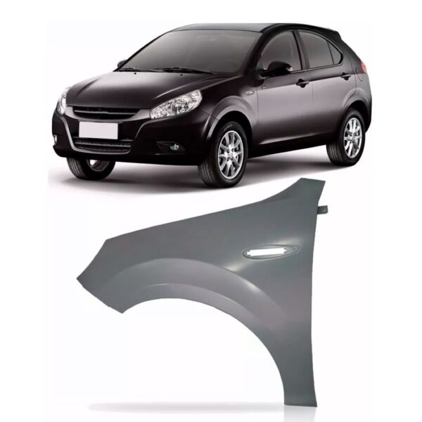 Paralama Para Jac J3 Hatch E Sedan 2010 2011 2012 2013 Lado Esquerdo