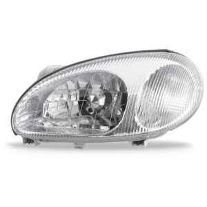 Farol Para Daewoo Lanos 1997 A 02 Lente Em Acrílico 1ª Linha - Esquerdo/motorista