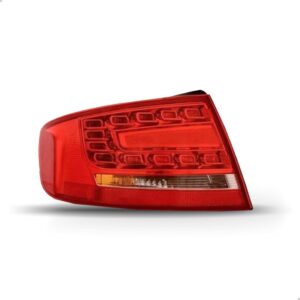 Sinaleira Traseira Para Audi A4 2009 A 2012 Sedan Com Led Lado Esquerdo