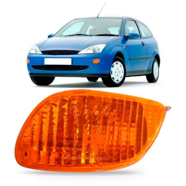 Sinaleira Seta Parachoque Focus 1998 99 00 01 2003 Âmbar  Lado Esquerdo