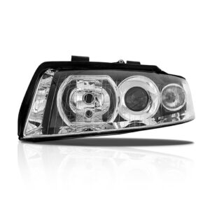 Farol Audi A4 2001 A 2004 Eletrico 1ª Linha - Esquerdo/motorista