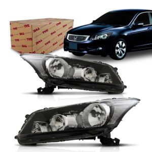 Farol Para Accord 08 09 10 2011 2012 Mascara Negra 1ª Linha Esquerdo/motorista