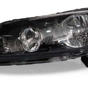 Farol Para Accord 08 09 10 2011 2012 Mascara Negra 1ª Linha Esquerdo/motorista