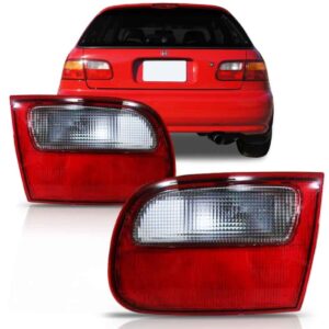 Lanterna Traseira Civic Hatch 92 1993 1994 1995 Tampa Oferta Lado Esquerdo