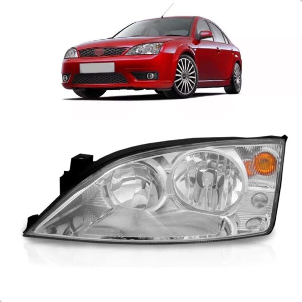 Farol Mondeo 2002 2003 2004 Eletrico 1ª Linha - Esquerdo/motorista