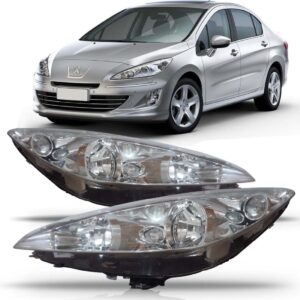 Farol Para Peugeot 408 2013 2014 2015 1a Linha Direito/passageiro