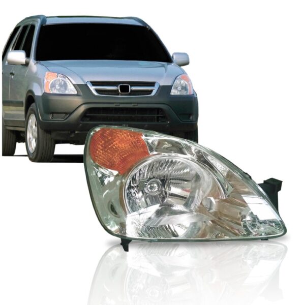 Farol Para Honda Crv Ano 2002 2003 2004 Pisca Ambar 1ª Linha - Direito/passageiro