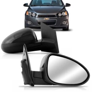 Retrovisor Regulagem Elétrica Sonic Chevrolet 2012 2013 2014 Lado Direito