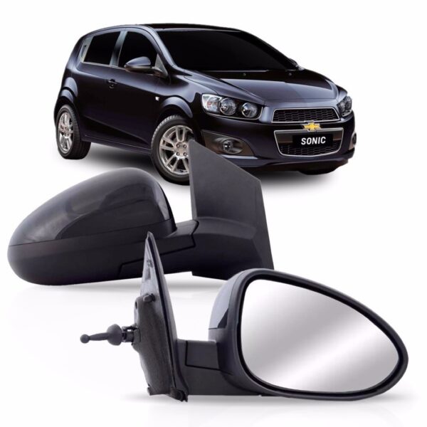 Retrovisor Sonic Chevrolet 2012 13 Manual Esquerdo Promoção