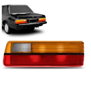 Lanterna Traseira Del Rey 1985 86 A 1991 Tricolor Plástico Lado Direito