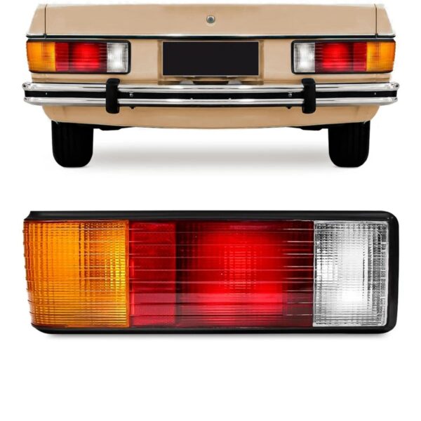 Lanterna Traseira Corcel 1980 A 1985 Tricolor Estilizada Lado Esquerdo