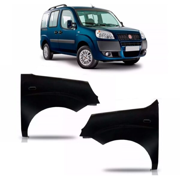 Paralama Dianteiro Fiat Doblo 2010 11 12 13 2014 Esquerdo Esquerdo