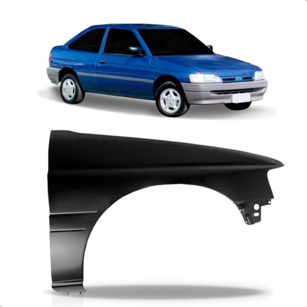 Paralama Para Ford Escort 1993 1994 1995 1996 Sapao Lado Direito
