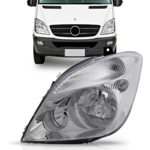Farol Sprinter 2012 A 2016 Eletrico Sem Auxiliar 1ª Linha Esquerdo/motorista