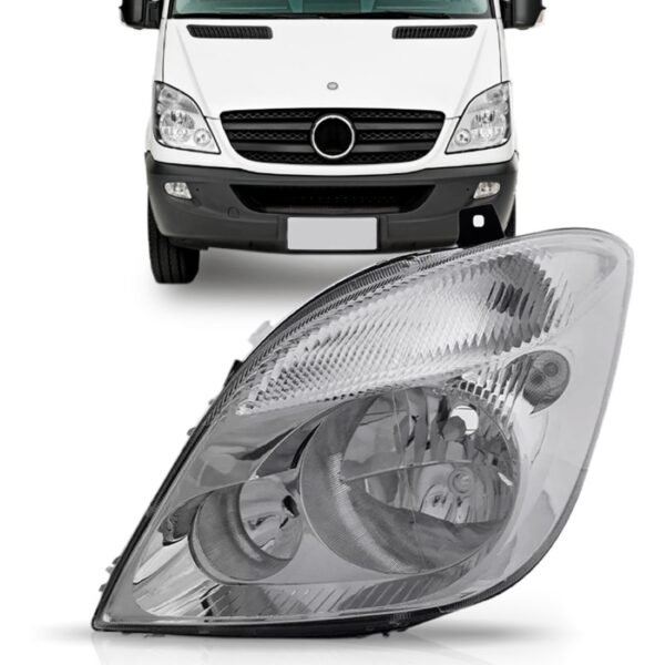 Farol Sprinter 2012 A 2016 Eletrico Sem Auxiliar 1ª Linha Esquerdo/motorista