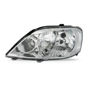 Farol Logan 2011 2012 2013 Cromado Manual 1ª Linha - Esquerdo/motorista